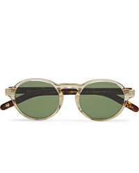 olivgrüne Sonnenbrille von Moscot