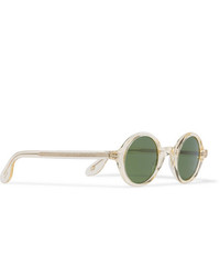 olivgrüne Sonnenbrille von Moscot