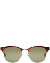 olivgrüne Sonnenbrille von Saint Laurent