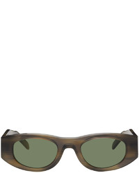 olivgrüne Sonnenbrille von Thierry Lasry