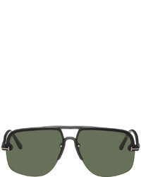 olivgrüne Sonnenbrille von Tom Ford
