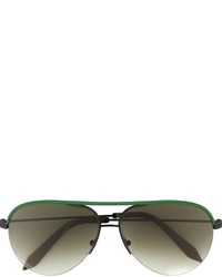 olivgrüne Sonnenbrille von Victoria Beckham