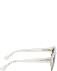 olivgrüne Sonnenbrille von Dries Van Noten