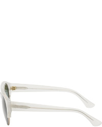 olivgrüne Sonnenbrille von Dries Van Noten