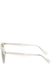 olivgrüne Sonnenbrille von Oliver Peoples