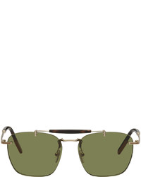 olivgrüne Sonnenbrille von Zegna