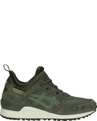 olivgrüne Sportschuhe von ASICS TIGER