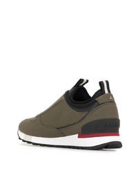 olivgrüne Sportschuhe von Bally