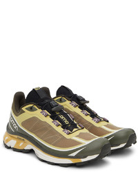 olivgrüne Sportschuhe von Salomon