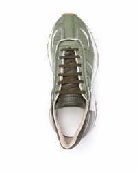 olivgrüne Sportschuhe von Maison Margiela