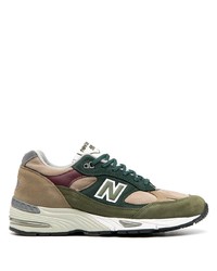 olivgrüne Sportschuhe von New Balance