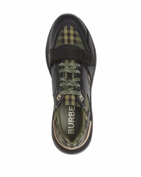 olivgrüne Sportschuhe von Burberry