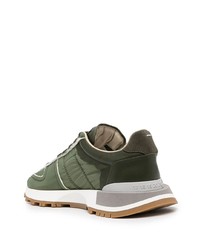 olivgrüne Sportschuhe von Maison Margiela