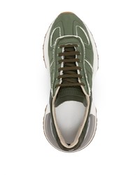 olivgrüne Sportschuhe von Maison Margiela