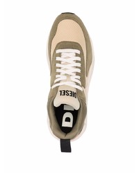 olivgrüne Sportschuhe von Diesel