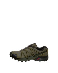 olivgrüne Sportschuhe von Salomon