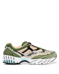 olivgrüne Sportschuhe von Saucony