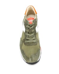 olivgrüne Sportschuhe von Diadora