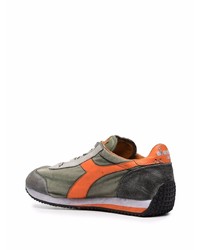 olivgrüne Sportschuhe von Diadora