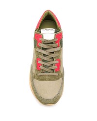 olivgrüne Sportschuhe von Philippe Model