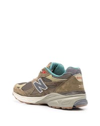 olivgrüne Sportschuhe von New Balance