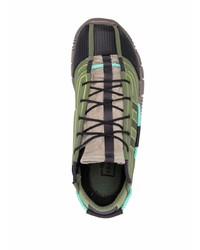 olivgrüne Sportschuhe von adidas