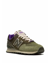 olivgrüne Sportschuhe von New Balance