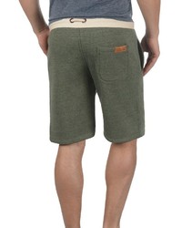 olivgrüne Sportshorts von Solid