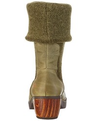 olivgrüne Stiefel von Art