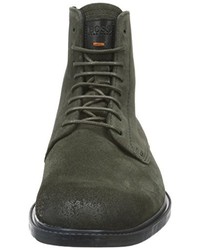 olivgrüne Stiefel von Boss Orange