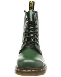 olivgrüne Stiefel von Dr. Martens