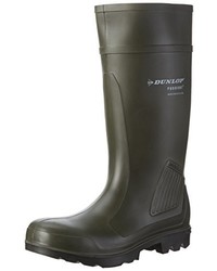 olivgrüne Stiefel von Dunlop