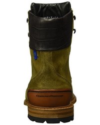 olivgrüne Stiefel von Floris van Bommel