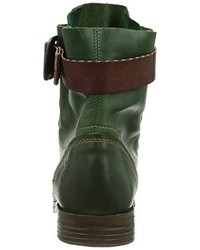 olivgrüne Stiefel von Fly London