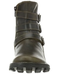 olivgrüne Stiefel von Fly London