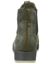 olivgrüne Stiefel von La Strada