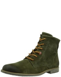 olivgrüne Stiefel von Nobrand