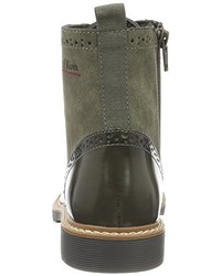 olivgrüne Stiefel von s.Oliver