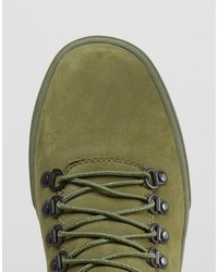 olivgrüne Turnschuhe von Timberland