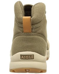 olivgrüne Turnschuhe von Aigle