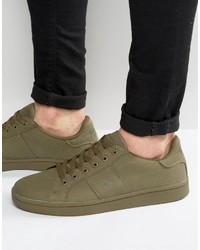 olivgrüne Turnschuhe von Original Penguin