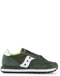 olivgrüne Turnschuhe von Saucony