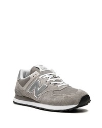 olivgrüne Wildleder niedrige Sneakers von New Balance