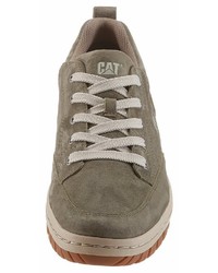 olivgrüne Wildleder niedrige Sneakers von Cat