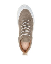 olivgrüne Wildleder niedrige Sneakers von Buttero