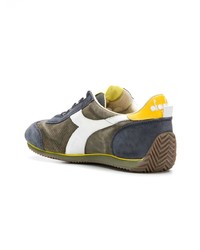 olivgrüne Wildleder niedrige Sneakers von Diadora