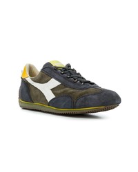 olivgrüne Wildleder niedrige Sneakers von Diadora