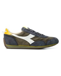 olivgrüne Wildleder niedrige Sneakers von Diadora