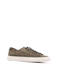 olivgrüne Wildleder niedrige Sneakers von Buttero