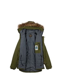 olivgrüne Windjacke von Burton